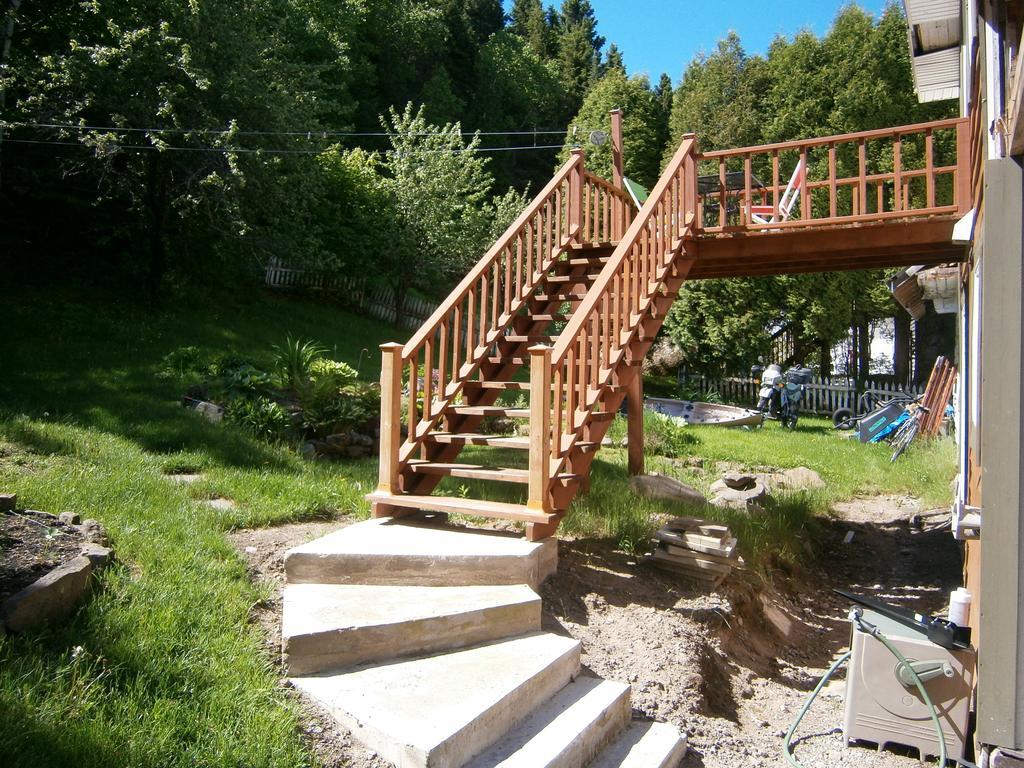 Apartement Mirador Du Fjord LʼAnse-Saint-Jean Exterior foto